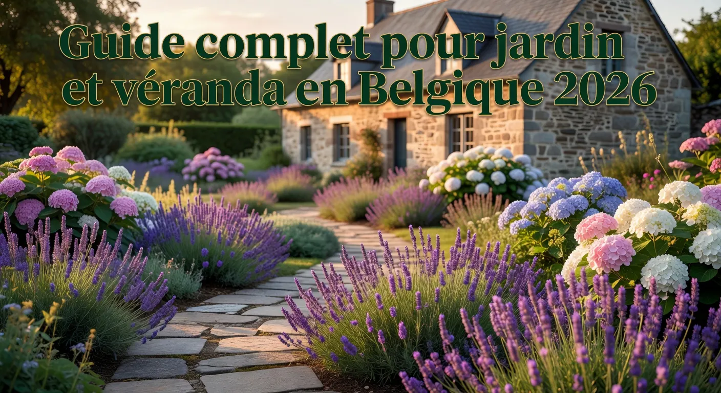 Guide complet pour jardin et véranda en Belgique 2026