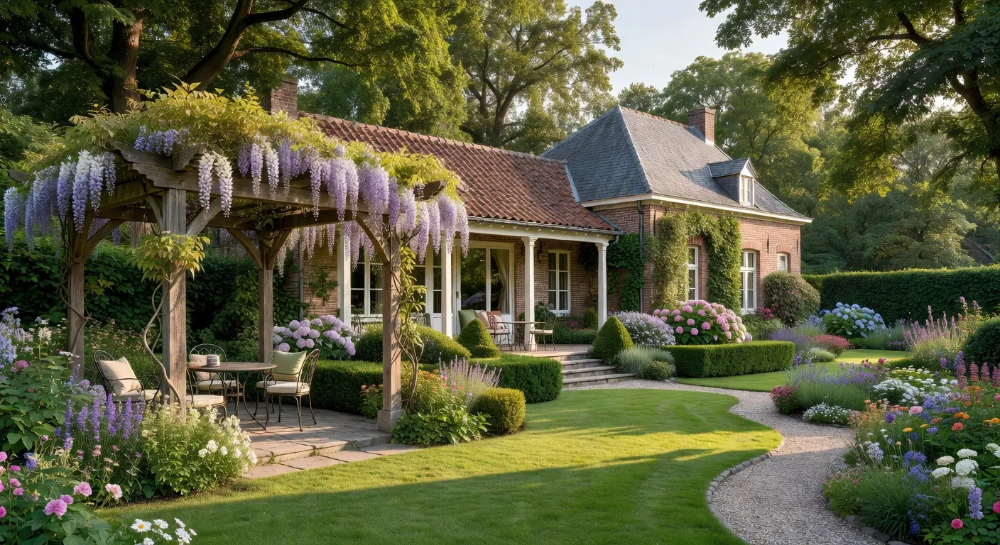 Jardin et véranda connectés avec technologies smart home en 2026
